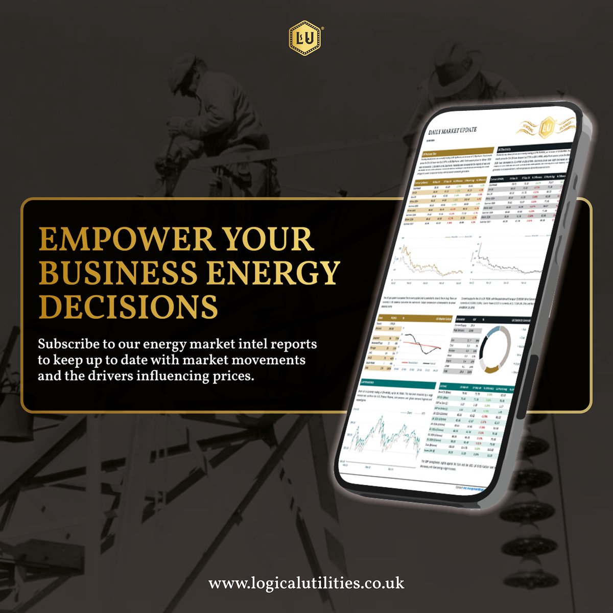 Subscribe to our daily market updates to get the most current news, trends, and insights delivered straight to your inbox. 📈🔌 

Don’t miss out—sign up today 👉 loom.ly/6RaLfhQ

#energymarket #UKEnergyNews #LogicalUtilities #dailymarketupdate