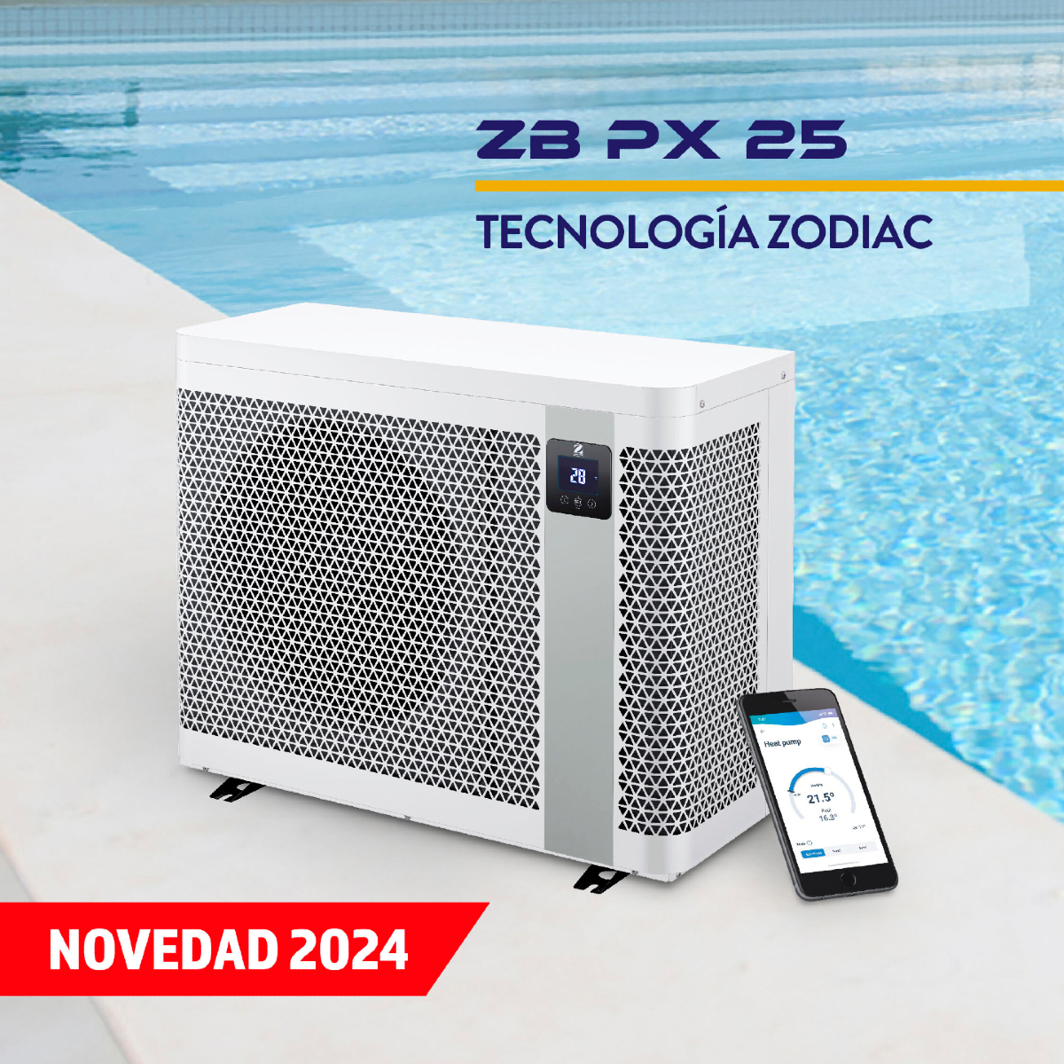 El ZB PX 25 con tecnología Zodiac ha llegado para revolucionar la limpieza de tu piscina. 🏊‍♂️✨ Potente, preciso y eficiente, este #limpiafondos asegura una limpieza profunda y sin esfuerzo. 

¡La tecnología más avanzada al alcance de tu piscina!