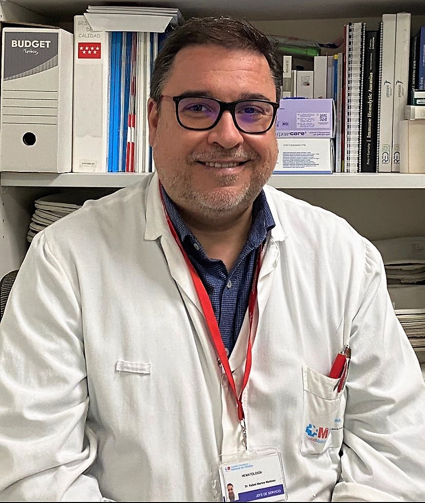 #Agenda📅 El Dr. Rafael Martos, jefe de nuestro Servicio de Hematología y responsable del proyecto "Coagulín", que fue galardonado en 2022 en los premios a las Iniciativas de Humanización de la Medicina Doctor Vicente Pozuelo Escudero,