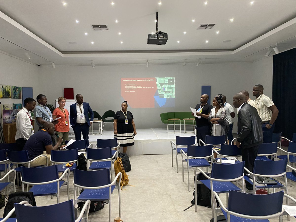 NamMediaTrust's tweet photo. 📍📚💡Phakamile Khumalo from Media Monitoring Africa presents a session on the tools that help combat Mis and disinformation impact on citizens. #MILEducation #MIL4ALL @dw_akademie @MilliNamibia @misamalawi @MediaMattersZA @citezw https://t.co/z2CNyM3ZlZ