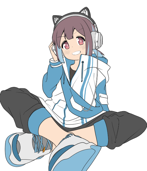 とりあえず色を試し置き。青でよさげ 