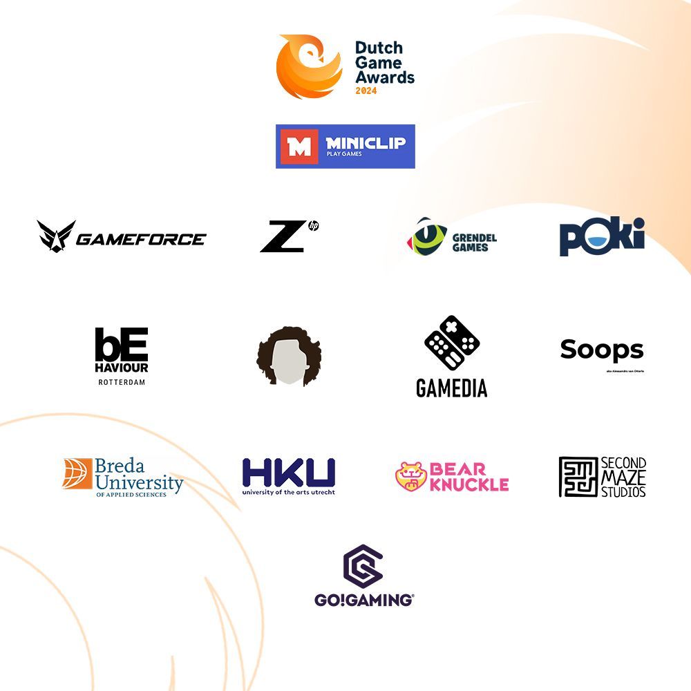 A huge thank you to all our amazing patrons for supporting the Dutch Game Awards! Your support makes it possible for us to celebrate the very best of the Dutch games industry. We couldn’t do it without you!