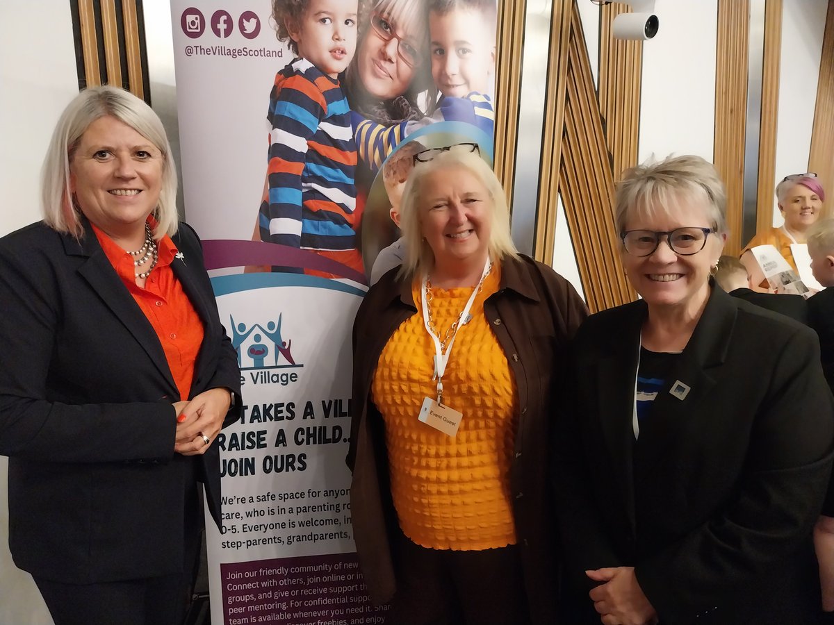 The Village (@thevillagescot) on Twitter photo A special thanks to <a href="/cathyjamieson/">Cathy Jamieson</a>, <a href="/dianeeva/">Diane Webb</a> & <a href="/MoiraGreentree/">Moira Greentree</a> for their presentations, & <a href="/fultonsnp/">Fulton MacGregor MSP</a> for sponsoring last night's #KeepingThePromiseForParents event @scotparl. We were also delighted to welcome <a href="/SueJWebber/">Sue Webber MSP 💜💙</a>, <a href="/NeilBibby/">Neil Bibby 🇺🇦</a> & <a href="/BillKiddSNP/">Bill Kidd SNP</a>.
📖 shorturl.at/TElf4 A special thanks to <a href="/cathyjamieson/">Cathy Jamieson</a>, <a href="/dianeeva/">Diane Webb</a> & <a href="/MoiraGreentree/">Moira Greentree</a> for their presentations, & <a href="/fultonsnp/">Fulton MacGregor MSP</a> for sponsoring last night's #KeepingThePromiseForParents event @scotparl. We were also delighted to welcome <a href="/SueJWebber/">Sue Webber MSP 💜💙</a>, <a href="/NeilBibby/">Neil Bibby 🇺🇦</a> & <a href="/BillKiddSNP/">Bill Kidd SNP</a>.
📖 shorturl.at/TElf4
