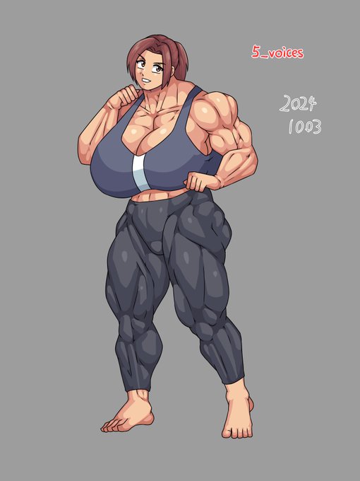 ポートレボディビル模写 