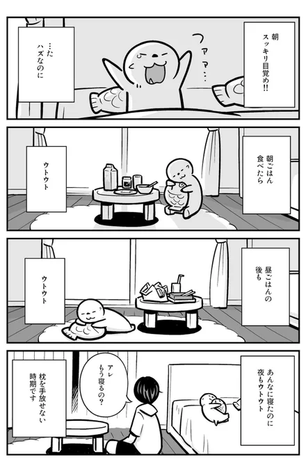 季節の変わり目は。

#4コマ漫画 #関西コミティア71 
