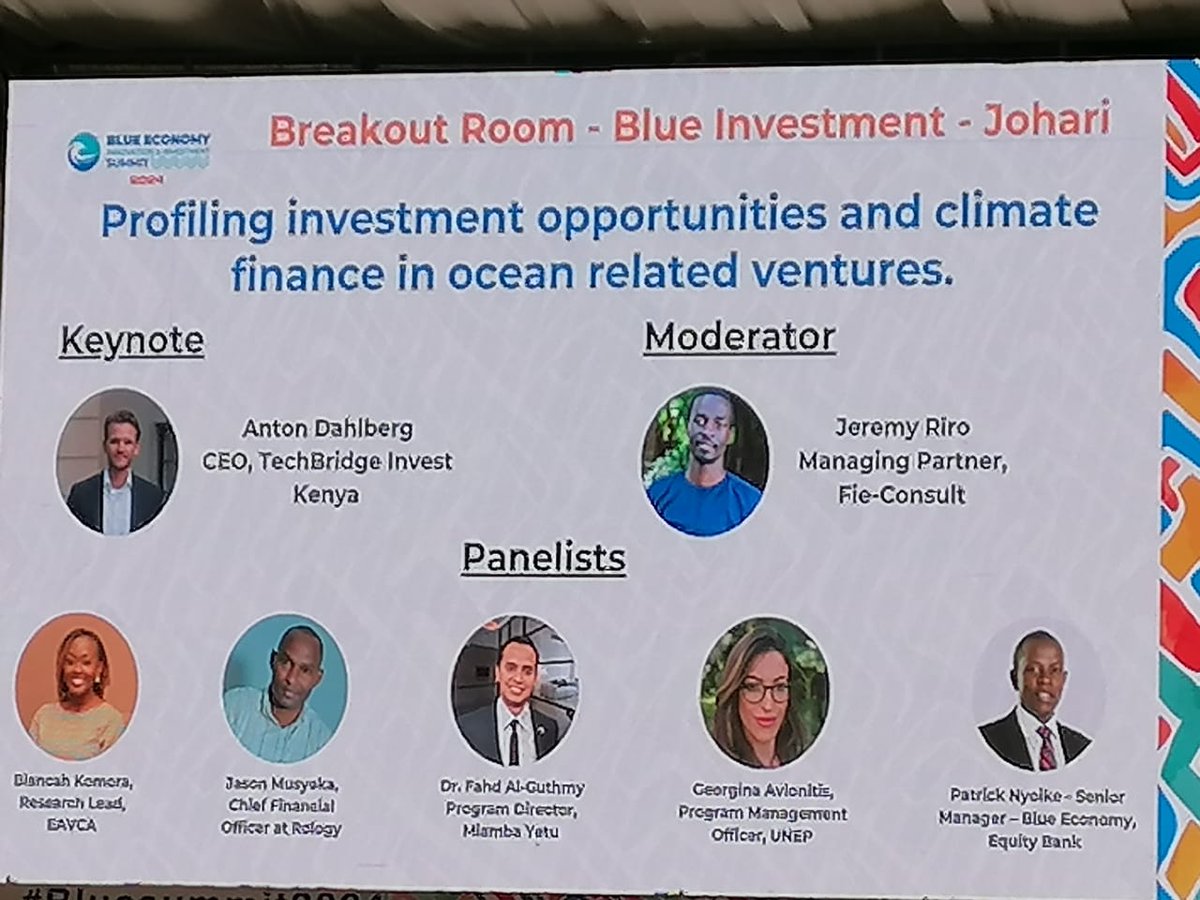 ruth keah (@ruthkeah) on Twitter photo Happening now @the blue Economy Innovation and Investment Summit <a href="/cefresa_ke/">Center for Resilience and Sustainable Africa</a> <a href="/blueradioKe/">Blue Radio</a> @SoteHUB Happening now @the blue Economy Innovation and Investment Summit <a href="/cefresa_ke/">Center for Resilience and Sustainable Africa</a> <a href="/blueradioKe/">Blue Radio</a> @SoteHUB