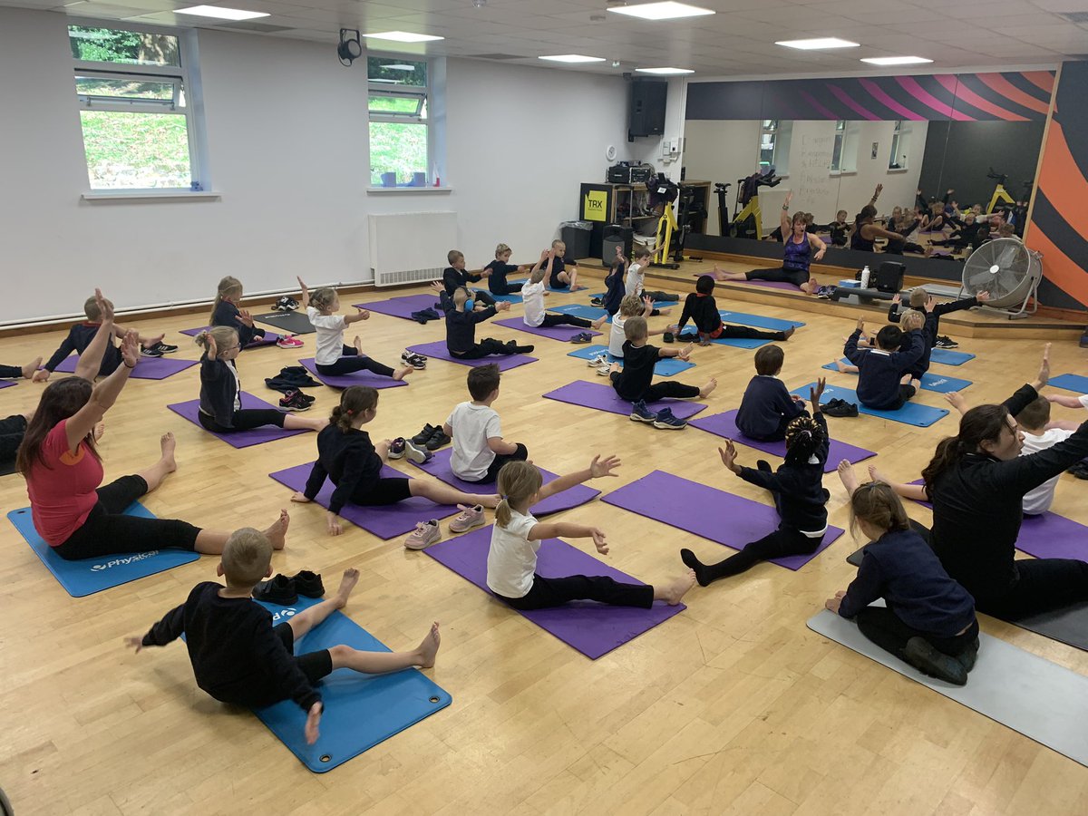 We love our yoga sessions <a href="/GLL_UK/">GLL</a>  St Austell!
