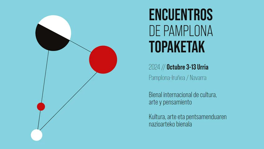 Fundación Baluarte (@fundbaluarte) on Twitter photo 👉Acaba de comenzar una nueva edición de los <a href="/encuentros2024/">Encuentros de Pamplona I Iruñeko Topaketak</a> con Liza Lim.
Nafarroak Iruñeko Topaketak hitzorduaren edizio berri bat hartuko du, artista, idazle eta pentsalarien elkartzetik abiatuta, jakintzarako, adiskidetasunerako eta gozamenerako deia.
fundacionbaluarte.com/es/noticias/el… 👉Acaba de comenzar una nueva edición de los <a href="/encuentros2024/">Encuentros de Pamplona I Iruñeko Topaketak</a> con Liza Lim.
Nafarroak Iruñeko Topaketak hitzorduaren edizio berri bat hartuko du, artista, idazle eta pentsalarien elkartzetik abiatuta, jakintzarako, adiskidetasunerako eta gozamenerako deia.
fundacionbaluarte.com/es/noticias/el…