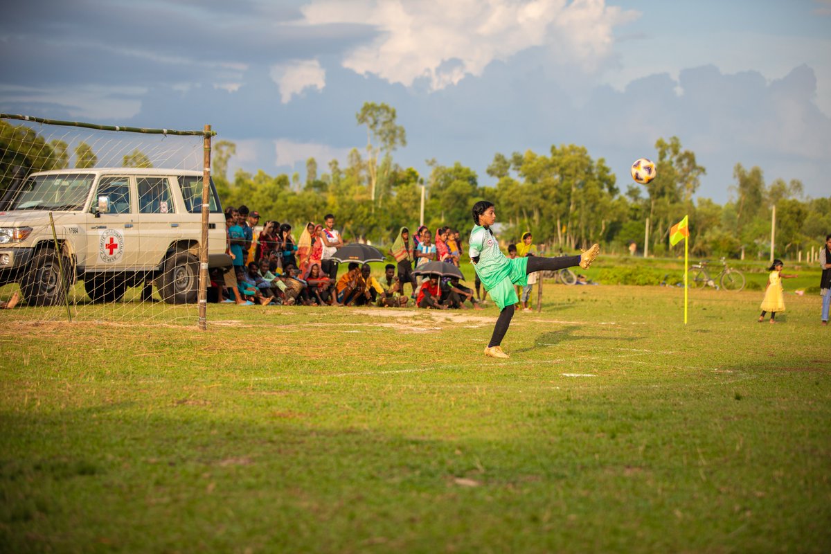 ICRC_bd's tweet photo. ⚽ Historic moment! For the first time, we’re launching Women’s Amputee Football in Bangladesh!

Training starts 6th Oct 2024. Let’s empower women to showcase their strength and talent! 💪

#WomenInAmputeeFootball #BreakingBarriers #AmputeeFootballBD https://t.co/nHpnwZXxpW