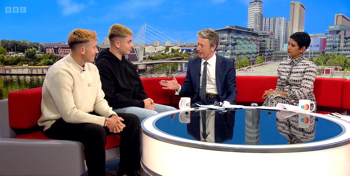 Alzheimer's Research UK (@alzresearchuk) on Twitter photo The incredible FTD Brothers <a href="/GrizzlyAdams_78/">Jord Adams</a> and Cian Adams were back on the <a href="/BBCBreakfast/">BBC Breakfast</a> sofa this morning, celebrating completing their challenge to run the length of Britain in 31 days.
We’re so proud to have them standing with us #ForACure. 🧡
You can support them here: The incredible FTD Brothers <a href="/GrizzlyAdams_78/">Jord Adams</a> and Cian Adams were back on the <a href="/BBCBreakfast/">BBC Breakfast</a> sofa this morning, celebrating completing their challenge to run the length of Britain in 31 days.
We’re so proud to have them standing with us #ForACure. 🧡
You can support them here: