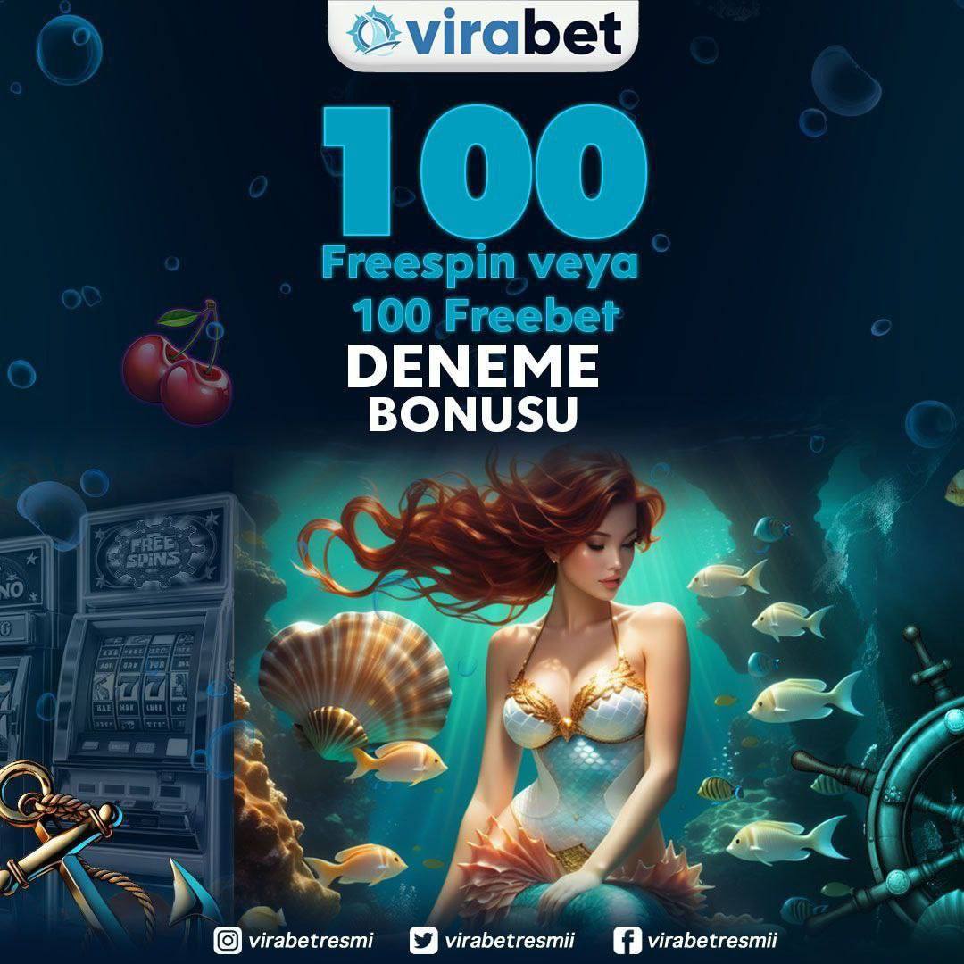 💥#VİRABET  
✨Yeni Kullanıcılarımıza Özel,  

1️⃣0️⃣0️⃣ #Freespin ya da 1️⃣0️⃣0️⃣ #Freebet #denemebonusu   

💎Maksimum Kazanç ile Benzersiz Slot Deneyimi Sizi Bekliyor  

✔️Deneme Bonusunu Otobonus Sisteminden Kolayca Alabilirsiniz

UYELİK - t2m.io/virabd