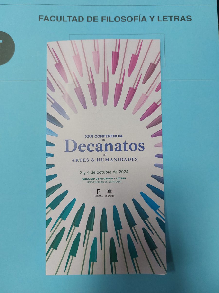 Geografia_UAB's tweet photo. Anna Ortiz de @Geografia_UAB assisteix a Granada a la "30 Conferencia de Decanatos en Arte y Humanidades" per explicar el programa Argó de l'@ICEUAB https://t.co/yjm9K82TlZ