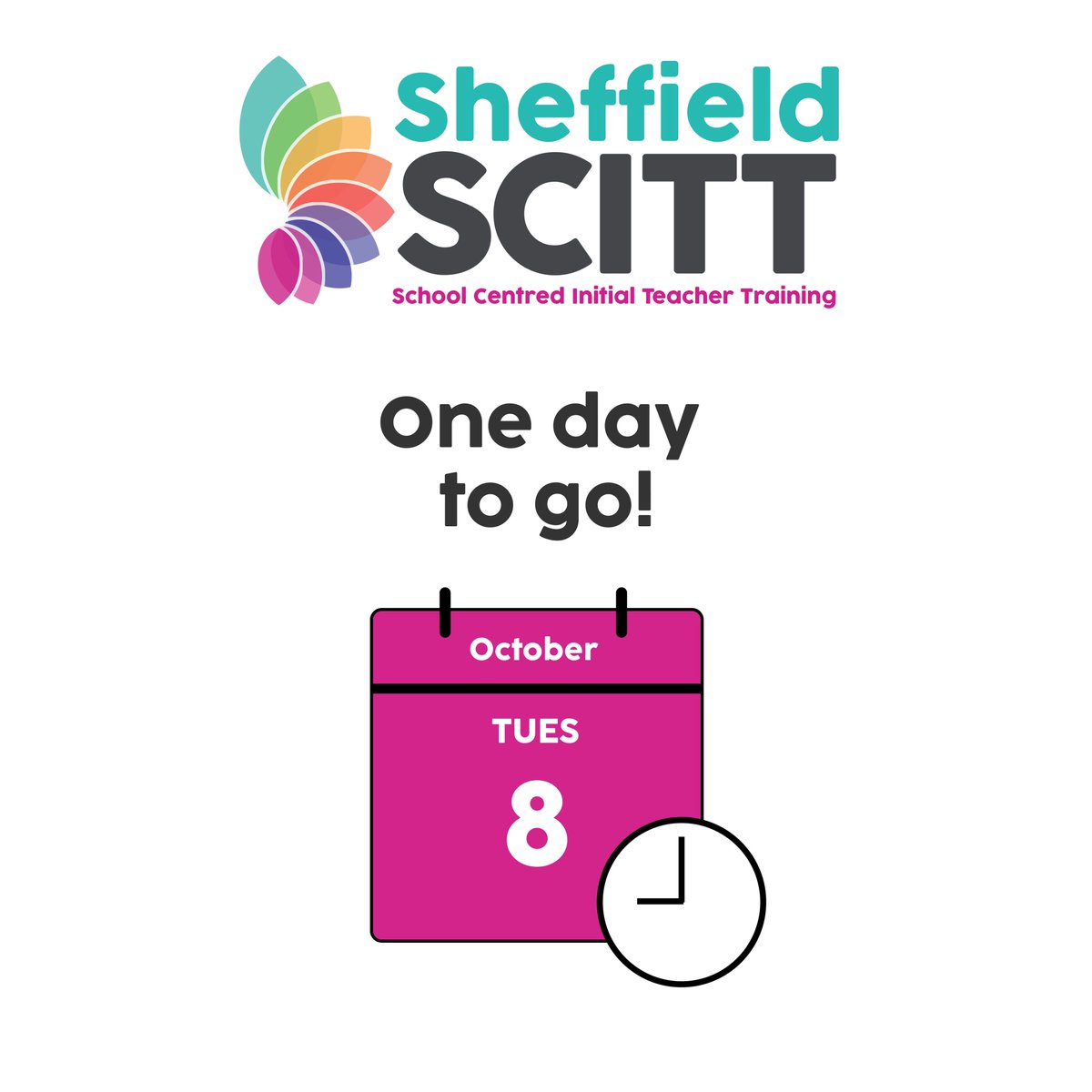 Just 24 hours until applications for teacher training open! 

You can submit your application here: …y-for-teacher-training.service.gov.uk/candidate/acco…

Kick start your career in teaching today! ✨

#thesheffieldscitt #getintoteaching #ittcourse #teachertraininguk