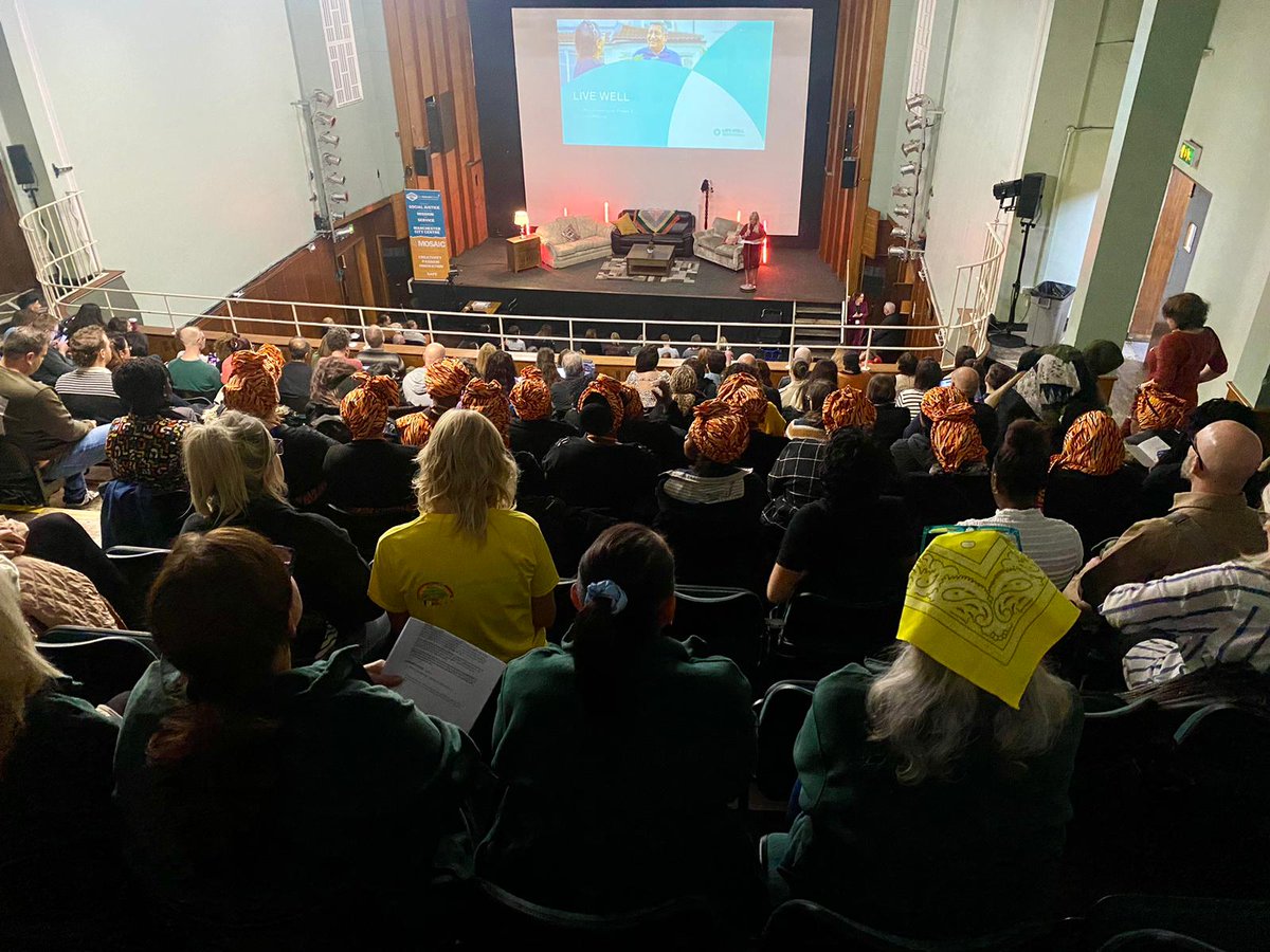 Alison McKenzie-Folan, portfolio lead for Live Well GM, welcoming everyone to 3rd #GMLiveWell event:
“shift and acceleration from where we’ve been, to a larger scale ambition for hard-edged reform of public services – with communities and VCFSE sector at the heart”