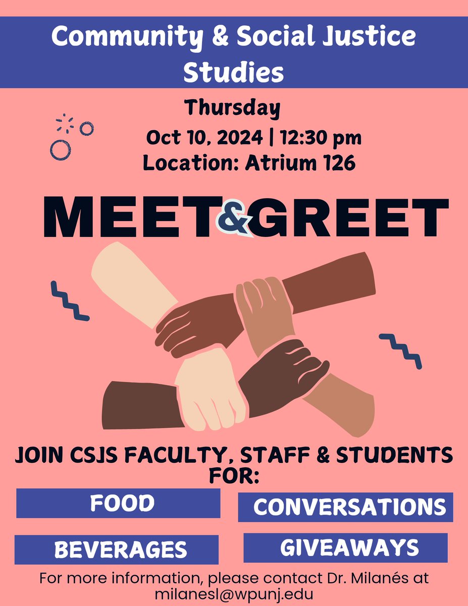 Please join us in the atrium next week! All are welcome!!