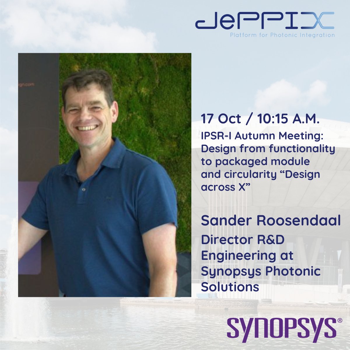 We are a proud partner of the PIC Summit Europe 2024!  Meet JePPIX on the exhibition floor, visit one of the talks below 👇🏼 or get inspired at one of the many side events: lnkd.in/eJWURDfr 

See you at the Evoluon in Eindhoven 🔥💡

#photonicseu #picsummiteurope
