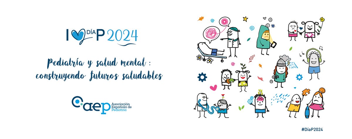 Hoy comenzamos la conmemoración del #DíaP2024 con el lema "Pediatria y salud mental: Construyendo futuros saludables", haciendo un llamamiento urgente para fijar la atención en uno de los mayores retos sanitarios de nuestra época: la salud mental infantil y adolescente