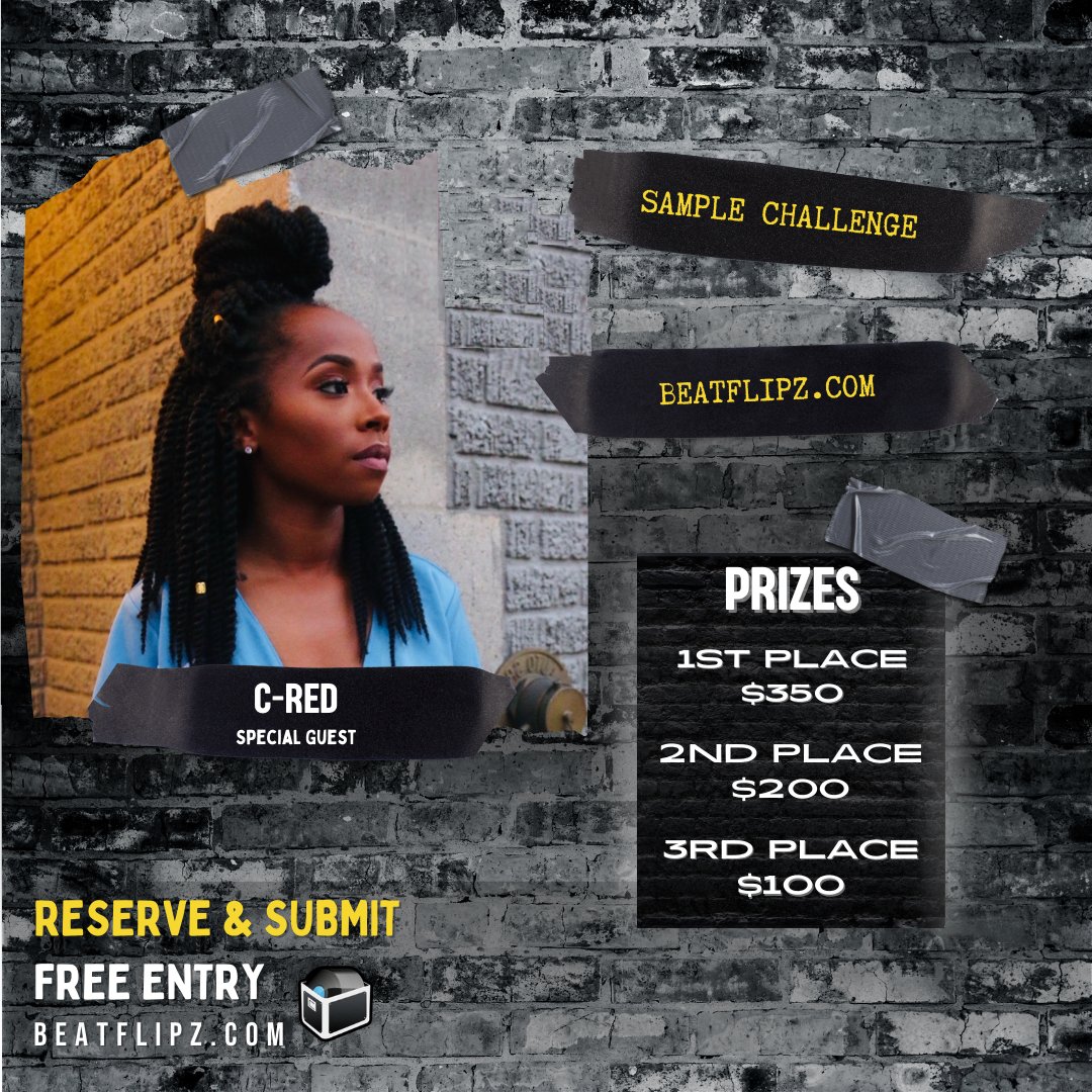 BeatFlipz's tweet photo. 🎤🔥 New Contest Alert! 🔥🎤
We’re teaming up with the amazing C-RED for an exclusive BeatFlipz contest! 🚀 This is your chance to show off your production skills and win some serious cash prizes.
https://t.co/6Zzw9bNCWP https://t.co/oB7FWLuGUf