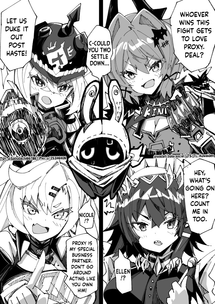 Proxy Bowl by sabudachi66786 Proxy's got it rough #ゼンゼロ