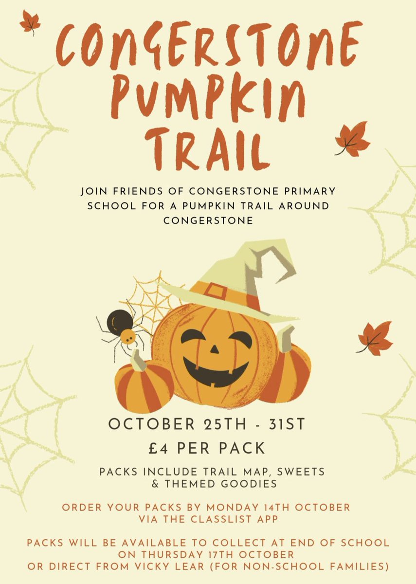 Just a reminder - event tickets can only be purchased via classlist. There will he no tickets on the door and once the deadline has passed, then extra tickets will be unavailable as we need time to cater for the events. If in doubt, buy a ticket - it goes to a good cause 😀💫