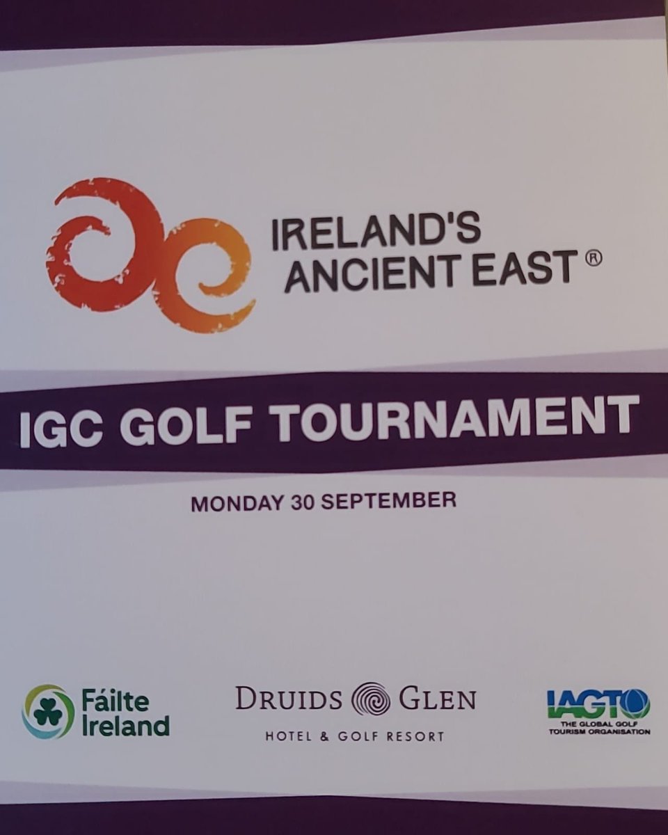NorthWestGC's tweet image. A fantastic week for our Club, Seán Meenan attended IAGTO/Fàilte Ireland Convention’24 at Druids Glen Hotel &amp;amp; Golf Resort on Monday &amp;amp;Tuesday. A brilliant opportunity to showcase our links to the Golf Travel industry.
#failteireland #Golfireland #Govisitdonegal #Visitderry #IAGTO