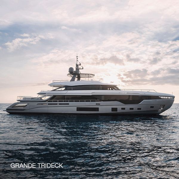 AzimutYachtsTH's tweet photo. Azimut showcases the largest yachts in its fleet. Leading the way are the Grande Trideck and Grande 36M, captivating with their expansive spaces, comfort, and unparalleled style. 
#AzimutYachts #DareToAmaze #GrandeTrideck #MonacoYachtShow #YachtingExcellence #DesignInnovation https://t.co/i28KZN0yct
