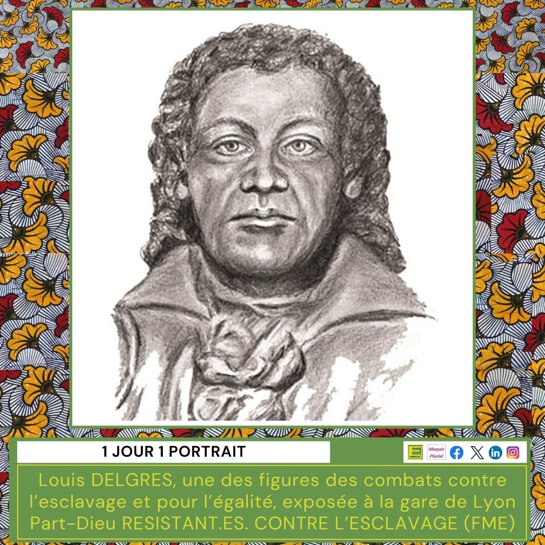ekodafrik's tweet photo. ⚫️ Métis “libre de couleur” issu d’une mère mulâtresse et d’un père fonctionnaire du roi de France aux Antilles, Républicain et anti-esclavagiste
#LouisDelgres #10mailyon @fondation_me
➡️ https://t.co/LxFdrY3hpa https://t.co/vbR4C57VJb
