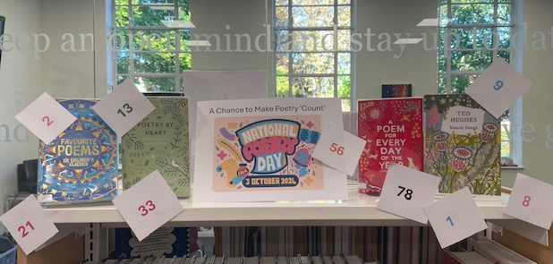 BGS_LRC's tweet photo. Happy National Poetry Day
Here at the LRC we are celebrating this years theme 'count on poetry' with a game of rhyming BINGO
#nationalpoetryday #Bingo #poetrytwitter https://t.co/bCpHjErd64