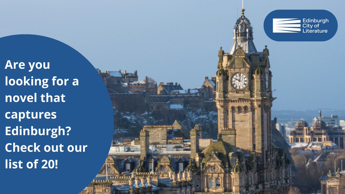 City of Literature (@edincityoflit) on Twitter photo We teamed up with our friends at <a href="/scottishbktrust/">Scottish Book Trust</a> to compile this list of 20 books, all set in Edinburgh to celebrate our 20th anniversary as a UNESCO City of Literature, one for every year!
What are your favourite books set in the capital?📚
scottishbooktrust.com/book-lists/20-… We teamed up with our friends at <a href="/scottishbktrust/">Scottish Book Trust</a> to compile this list of 20 books, all set in Edinburgh to celebrate our 20th anniversary as a UNESCO City of Literature, one for every year!
What are your favourite books set in the capital?📚
scottishbooktrust.com/book-lists/20-…