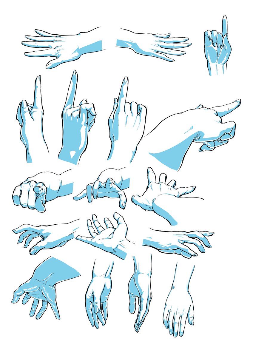 「加々美高浩がもっと全力で教える「スゴい手」の描き方」より。 135ページ目、お疲れ様でした。 