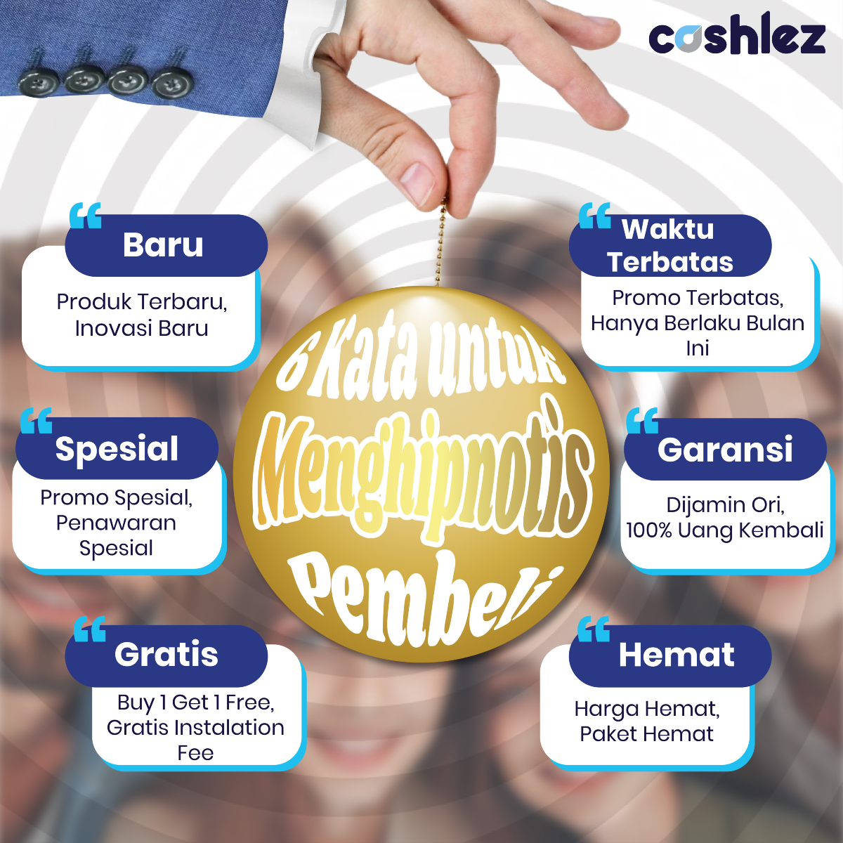 Cuma butuh 6 kata untuk menarik perhatian pembeli. Siap-siap bisnis makin laris manis!

#cashlez #cashlezin #cashleztips #bisnis #tipsbisnis #tipsumkm #customerfeedback #tipsbisnissukses