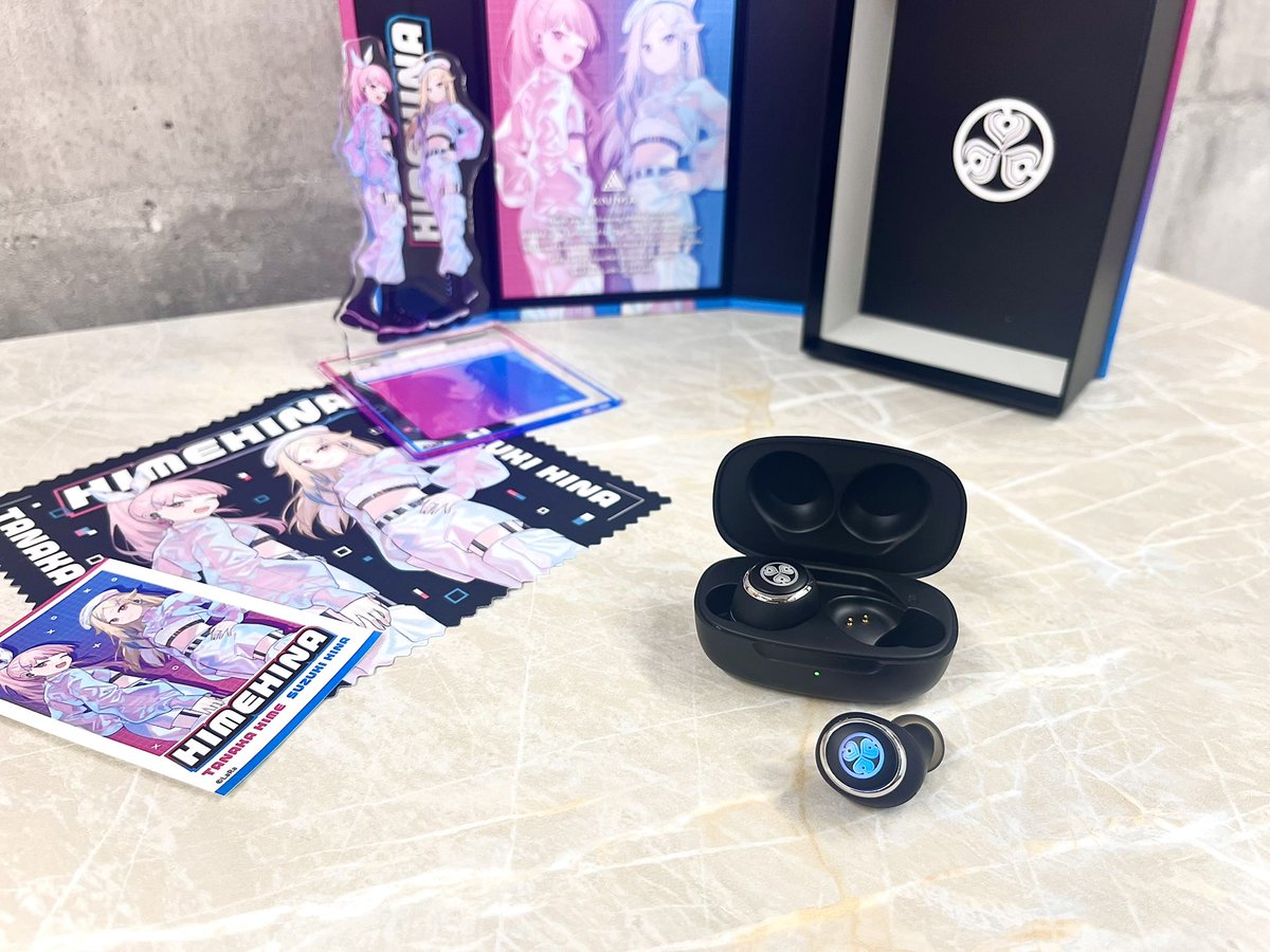 HIMEHINA ヒメヒナ ONKYO コラボ ワイヤレスイヤホン HIMEHINA ヒメヒナ ONKYO コラボ ワイヤレスイヤホン-アッカバブル