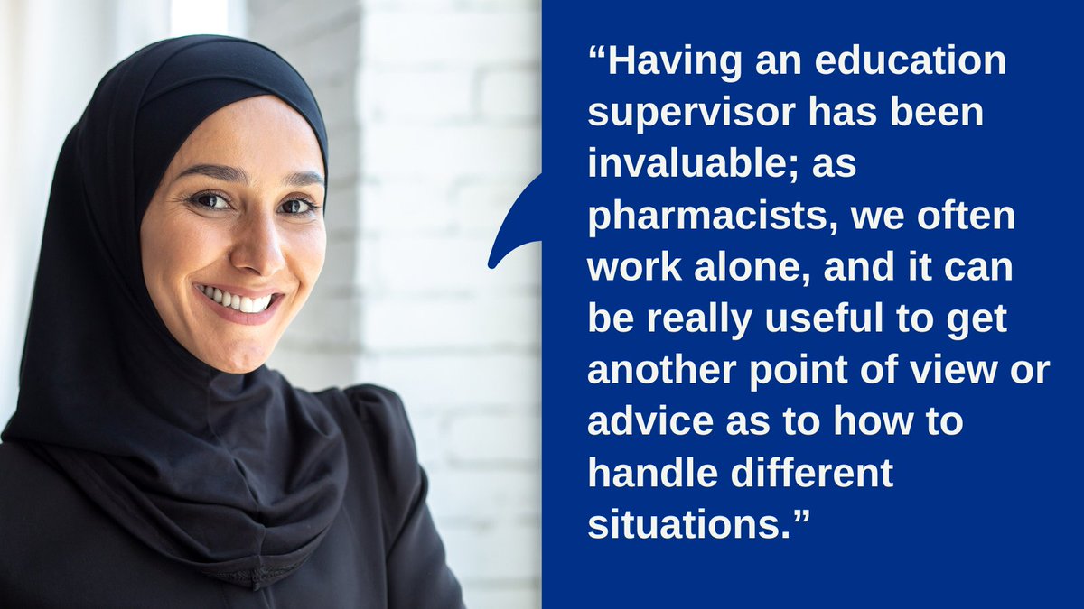 Effective supervision improves pharmacists’ ability to manage challenges in the workplace and develop their roles. All pharmacists enrolled on the Newly qualified pharmacist programme get a designated CPPE education supervisor.
bit.ly/3QHMoqS