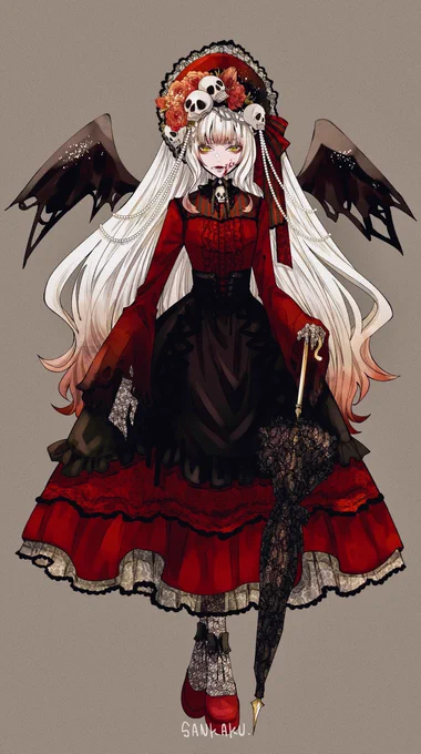 ハロウィンキャラクター創作③