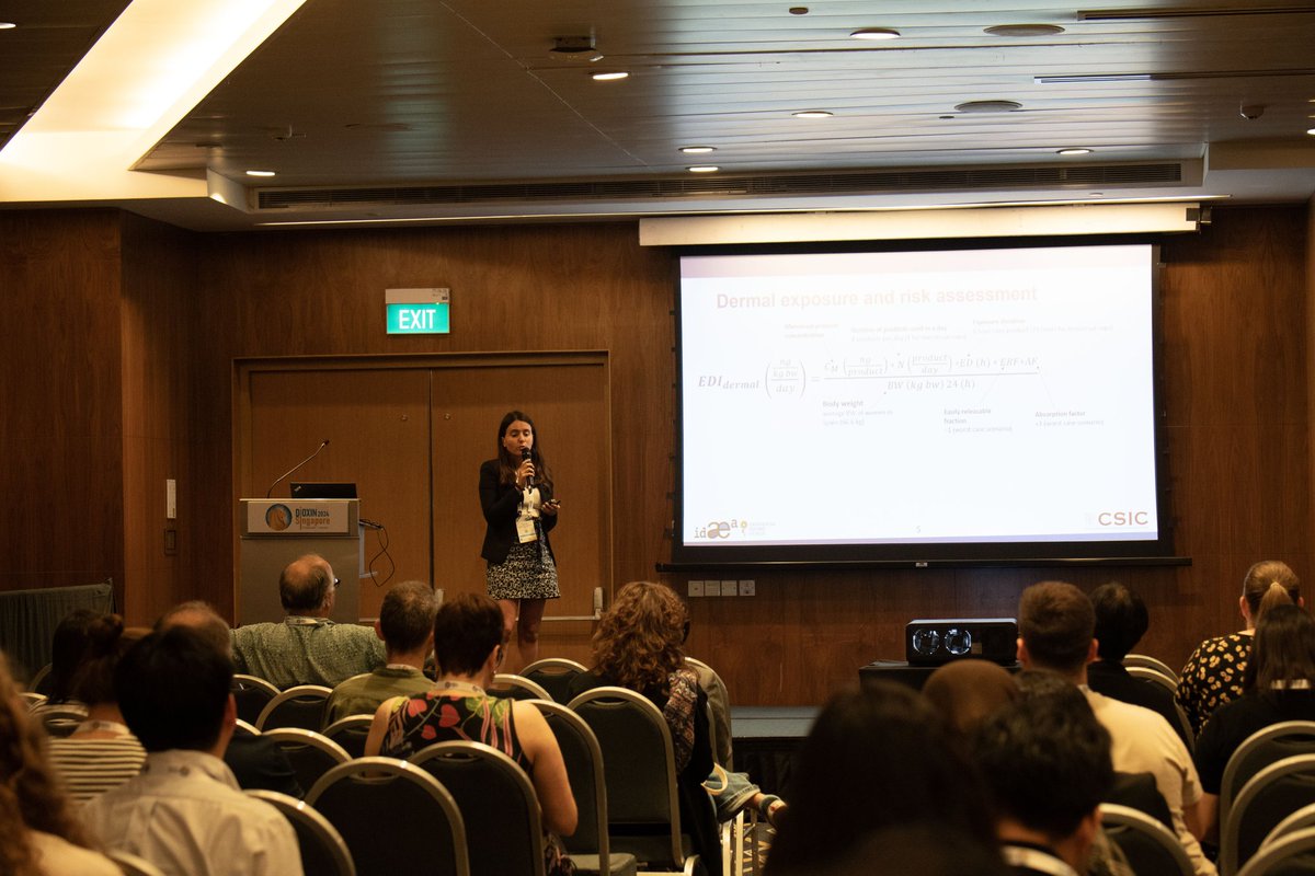 Lara Cioni (@laracioni) on Twitter photo Time really flied at #Dioxin2024! It was amazing to meet new and old friends and hear many great talks! I am very happy I also had the opportunity to discuss our latest results on plastic additives in menstrual products <a href="/EEljarrat/">Ethel Eljarrat</a> Time really flied at #Dioxin2024! It was amazing to meet new and old friends and hear many great talks! I am very happy I also had the opportunity to discuss our latest results on plastic additives in menstrual products <a href="/EEljarrat/">Ethel Eljarrat</a>