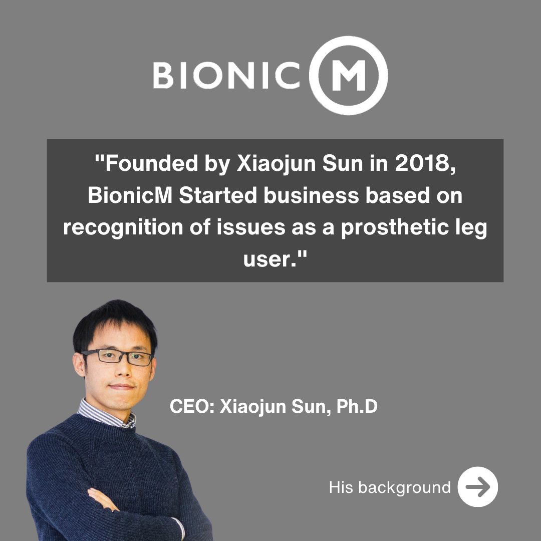 BionicM_USA's tweet image. Do you know our history and background?? 

#BionicM #FounderStory #BioLeg #Prosthetics #PoweredKnee