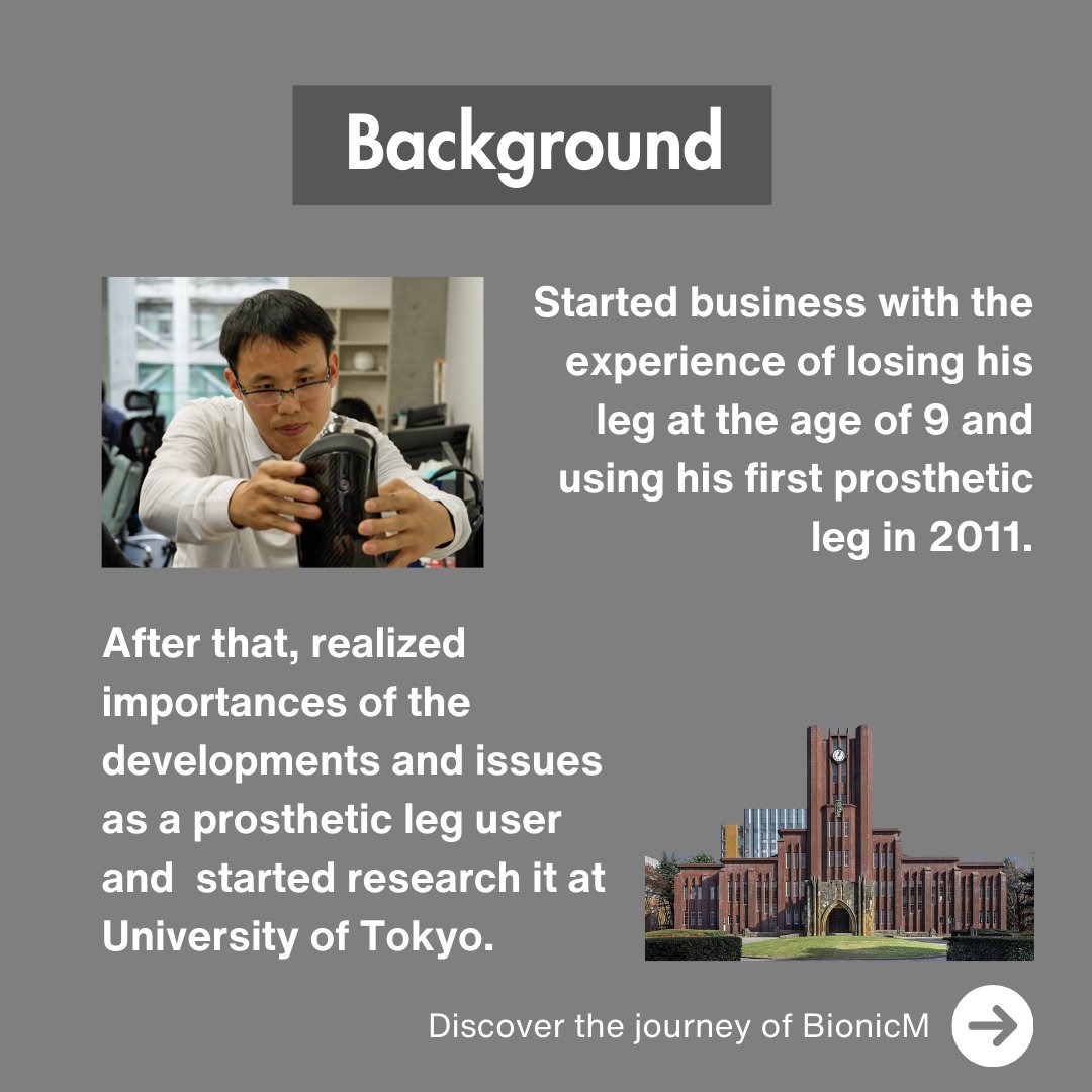 BionicM_USA's tweet image. Do you know our history and background?? 

#BionicM #FounderStory #BioLeg #Prosthetics #PoweredKnee