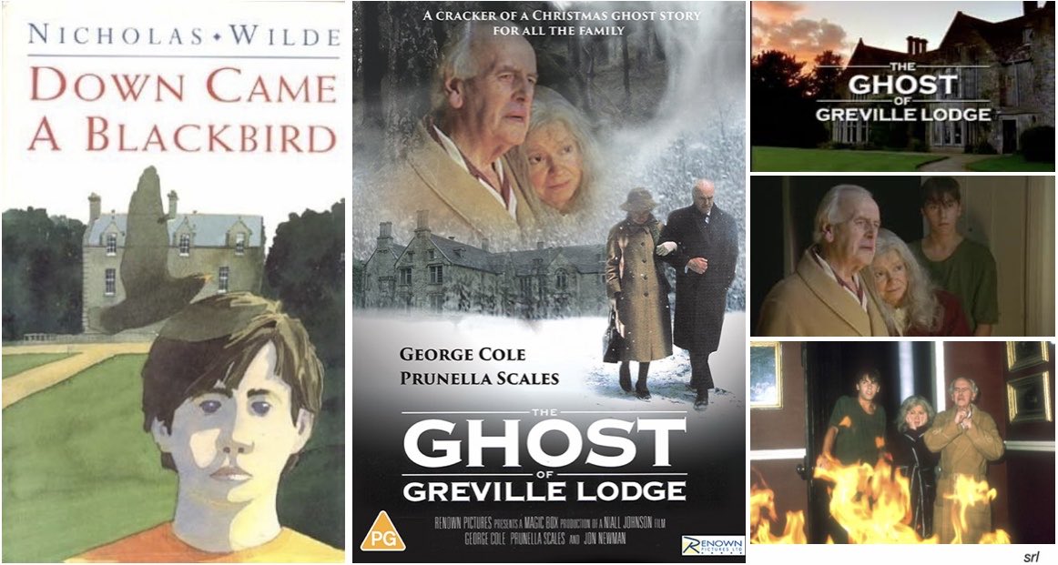 SaveRedlandLibr's tweet photo. 11:30am TODAY on @TalkingPicsTV
The 2000 #Family #Mystery film🎥 “The Ghost of Greville Lodge” directed & written by #NiallJohnson
Based on #NicholasWilde’s 1991 children’s novel📖 “Down Came a Blackbird"
🌟#JonNewman #PrunellaScales #GeorgeCole #KevinHowarth #BillySmith https://t.co/TK7H3HT4yQ