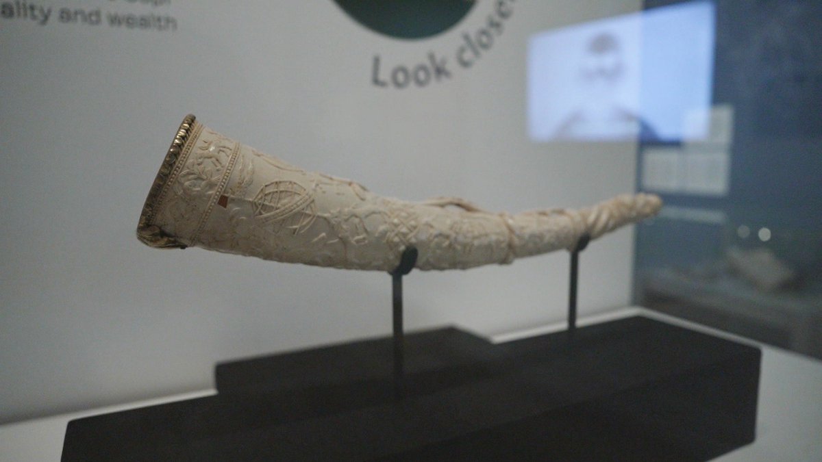 <a href="/JessHopeClayto1/">Jess Clayton</a> On Backstage tomorrow at 7pm on <a href="/ITVCymruWales/">ITV Cymru Wales</a> we visit <a href="/CeredigionMus/">Amgueddfa Ceredigion Museum</a> to see an exhibition with artefacts from <a href="/britishmuseum/">British Museum</a> and  the responses of local artists of colour. Report by <a href="/JessHopeClayto1/">Jess Clayton</a>, field produced by <a href="/gaxenderrie/">Gareth Axenderrie</a>