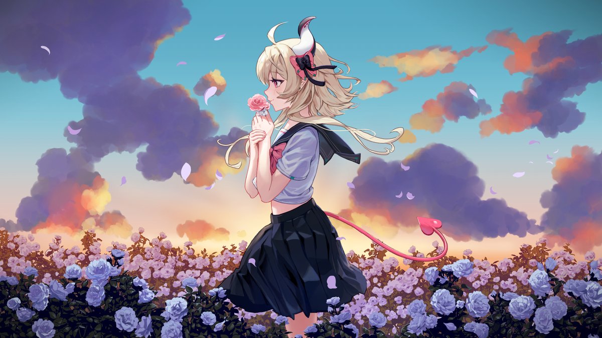 안녕하세요 리라비님의 커버곡 변하지 않는 것 일러스트 작업했습니다.
감사합니다!💜🩷