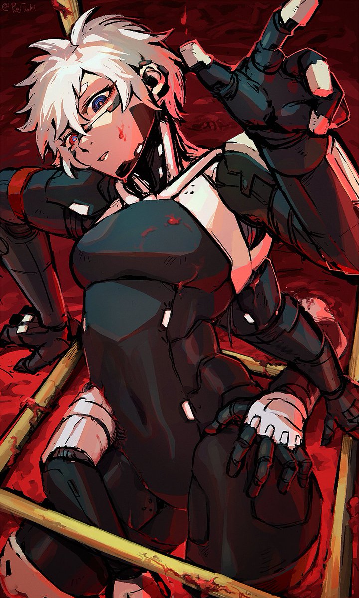 ReiTuki's tweet image. 3. Chimera
- Ayla, an ASER...?

#Achtober #signalisOC #inktober