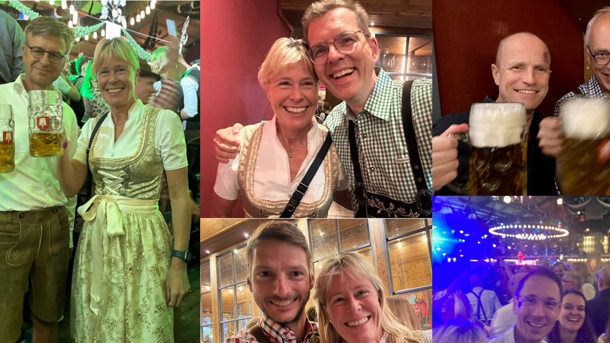 Highlight of the week: My first-ever Oktoberfest and the first time wearing a Dirndl in 40 years! Huge thanks to Stefan Engelhardt for making this possible and to everyone for a fantastic party!🥳😊🍻