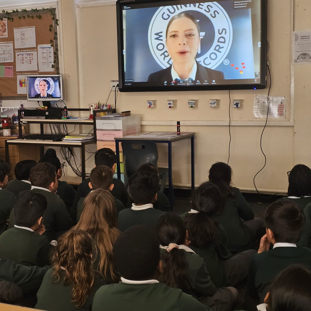 George Betts Primary (@george_betts) on Twitter photo It's been a very exciting National Poetry Day for Year 5 who have been involved in an official Guinness World Record attempt for taking part in the world's largest poetry lesson. We'll let you know if we become world record holders! ๐คฉ ๐ <a href="/ElliotSchools/">Elliot Foundation</a> It's been a very exciting National Poetry Day for Year 5 who have been involved in an official Guinness World Record attempt for taking part in the world's largest poetry lesson. We'll let you know if we become world record holders! ๐คฉ ๐ <a href="/ElliotSchools/">Elliot Foundation</a>