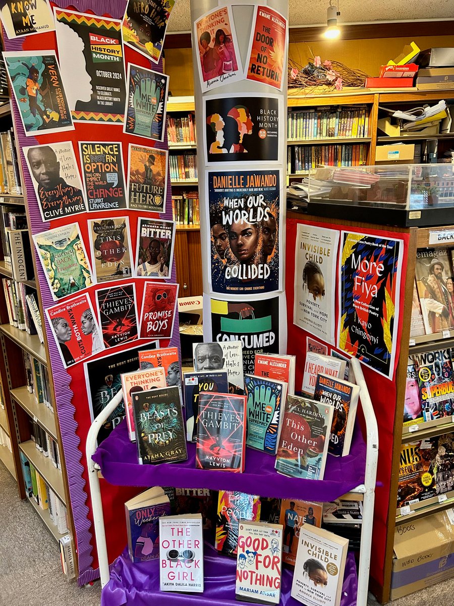 IpswichSchLib's tweet photo. We look forward to hosting @ipswichschool History Club in the Library this Friday lunchtime to look through our Black History Month collections of fiction, non-fiction, films, poetry and biography @IpswichHistory @bhmuk https://t.co/n2sAaipikF