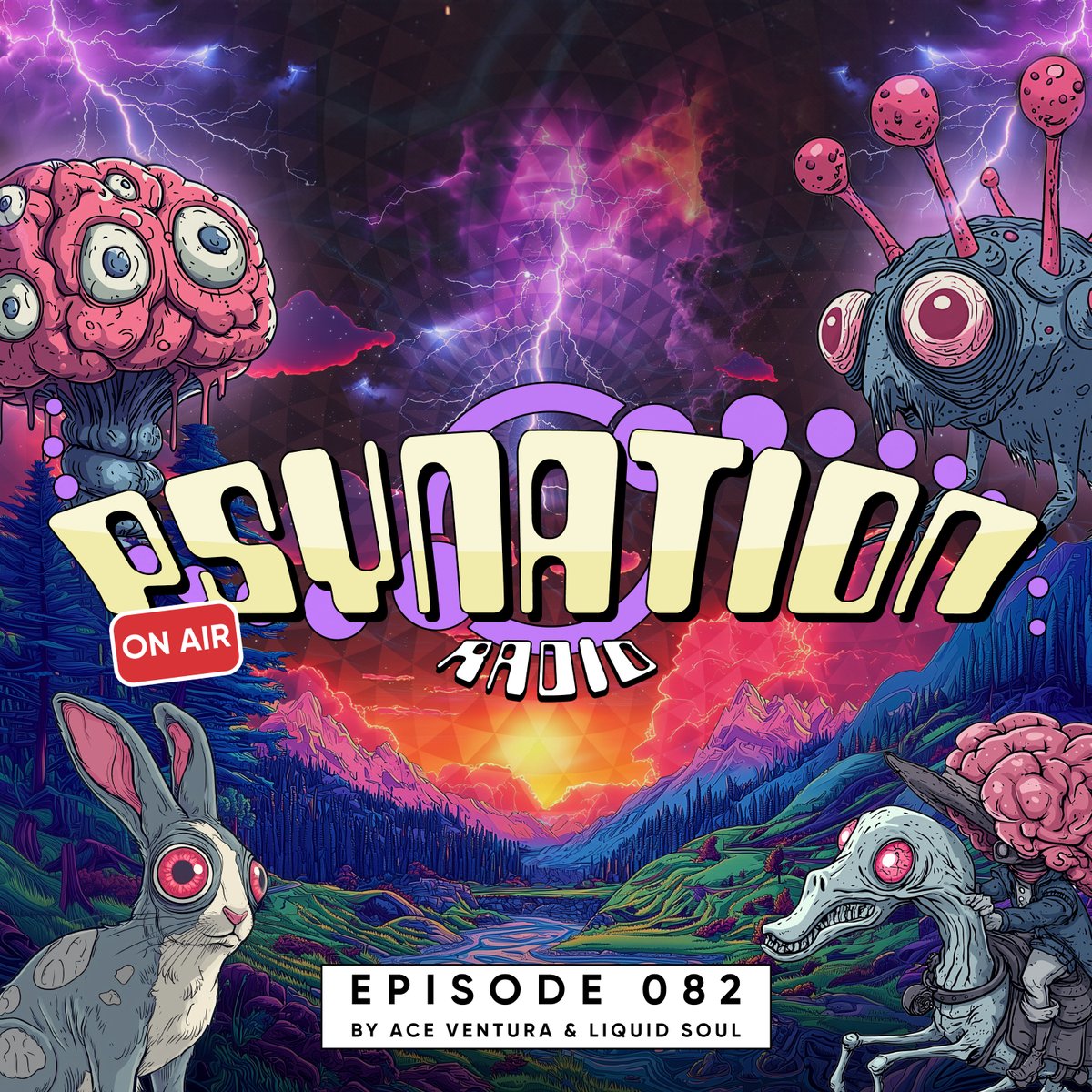 Psy-Nation Radio Episode #082 is ON AIR !!             
For this episode we have for you a show packed with Psytrance stormers and a guest mix by Braingineers. 
Listen: tinyurl.com/ra2b4zye
#WeArePsyNation