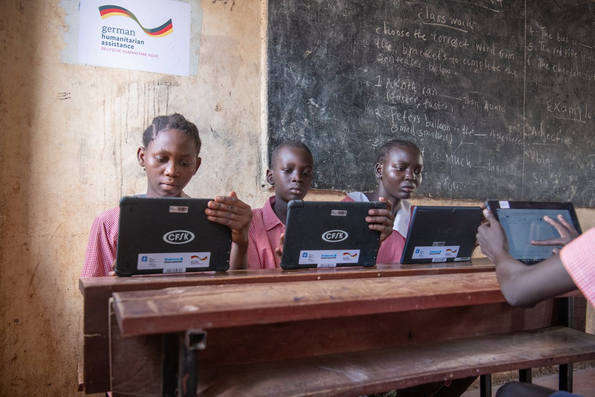 UNHCR_Kenya's tweet photo. Support from @GermanyDiplo is critical to improving quality education for refugee students in Kenya, like offering more digital learning opportunities 💻

Happy #GermanUnityDay 🇩🇪 to @Diplo_Jazz + @GermanyinKenya + @BMZ_Bund https://t.co/eHSCzQdCLG