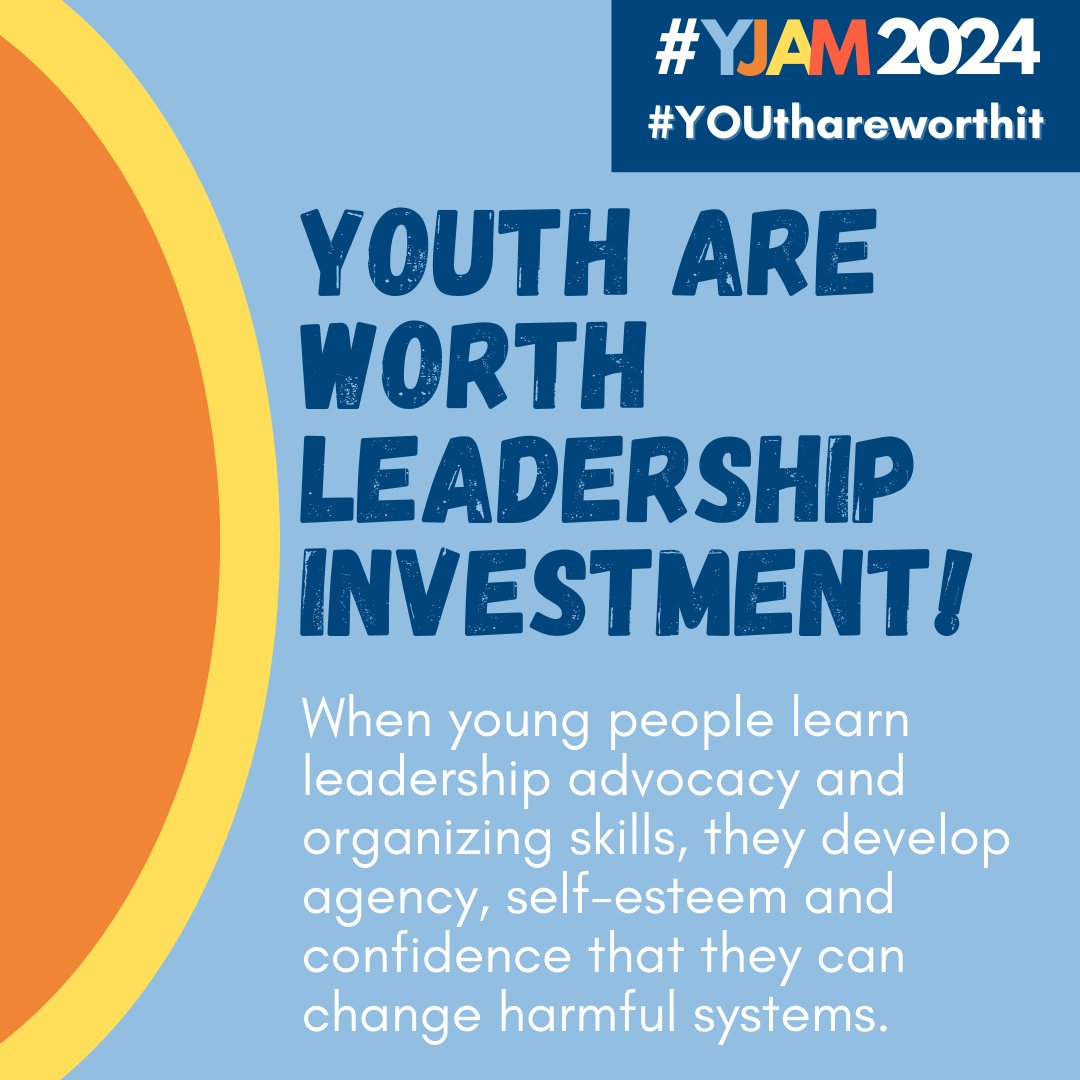 FavorAcademy's tweet photo. YOUth Are Worth leadership investment! Did you know groups that teach leadership, advocacy and organizing help youth see new ways of engaging in the world and teach how to change harmful systems. Mentor a future leader today! #YJAM2024, #youthareworthit #gotFAE #RISErs https://t.co/ZFZlgIHJl9
