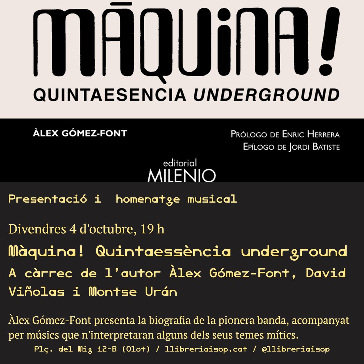 Llibreria Isop tweet media