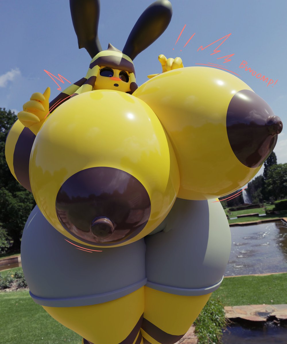 Bie suddenly bwoomp!