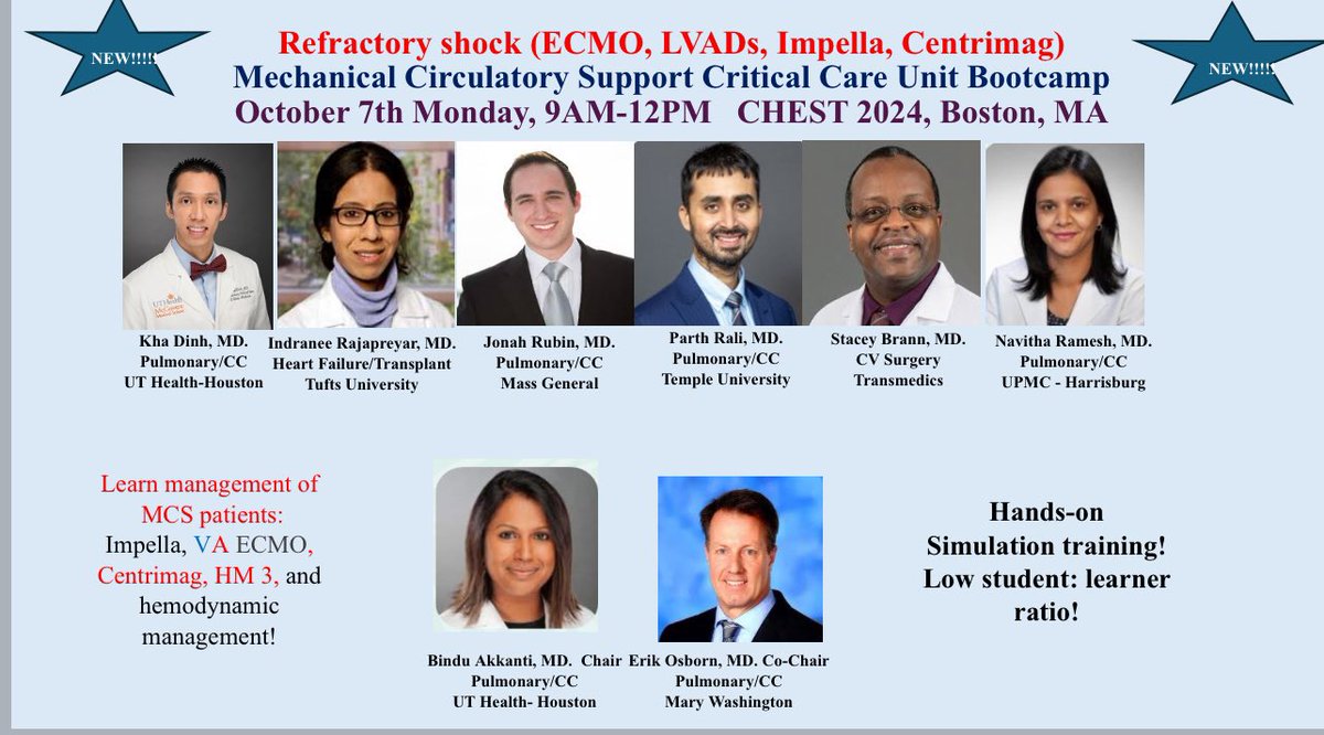 Bindu Akkanti, MD. (@akkanti) on Twitter photo Looking forward to a great PG course on Monday at CHEST with these amazing faculty! <a href="/JonahRubinMD/">Jonah Rubin MD, FCCP</a> <a href="/ErikOsborn77/">Erik Osborn</a> @IRajapreyar <a href="/NavithaRam90780/">Navitha Ramesh MD FCCP</a> <a href="/ParthRali/">Parth Rali</a> and Dr.StacyBrann! Looking forward to a great PG course on Monday at CHEST with these amazing faculty! <a href="/JonahRubinMD/">Jonah Rubin MD, FCCP</a> <a href="/ErikOsborn77/">Erik Osborn</a> @IRajapreyar <a href="/NavithaRam90780/">Navitha Ramesh MD FCCP</a> <a href="/ParthRali/">Parth Rali</a> and Dr.StacyBrann!